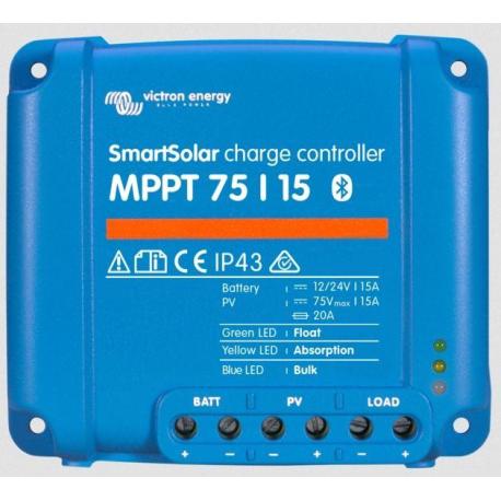 Régulateur de charge solaire Smartsolar MPPT 75/15 (12/24V-15A)