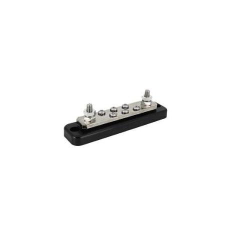 Busbar 250A 2 pôles avec 6 vis+ couvercle